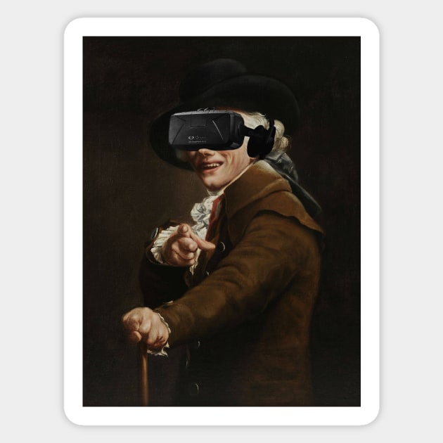 Ducreux VR Sticker by phneep